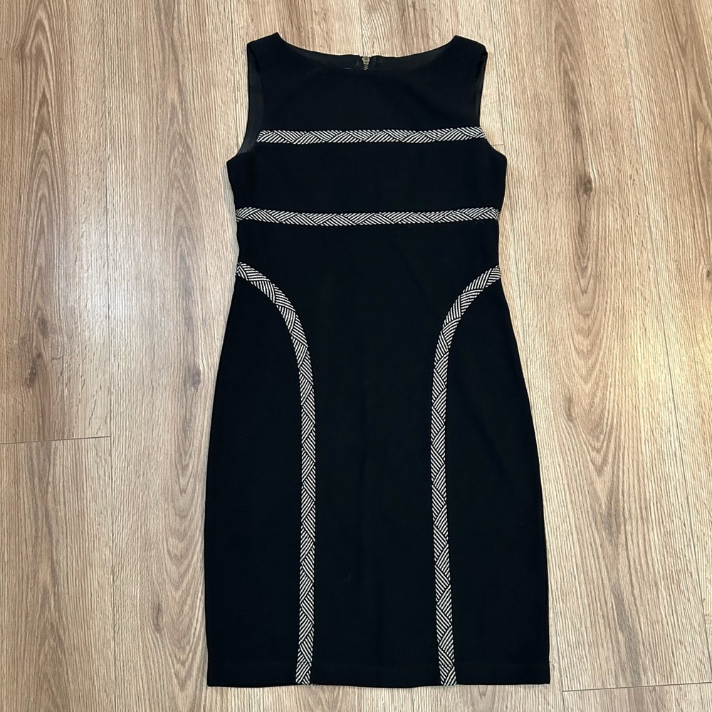 Muse Black A Line Dress